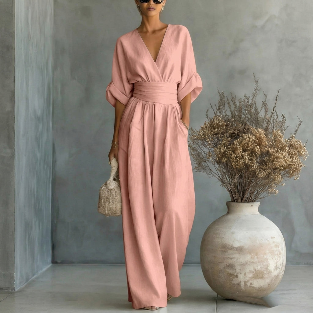 TIJDELIJK 50% KORTING | Eliana™ - Jumpsuit met hoge taille