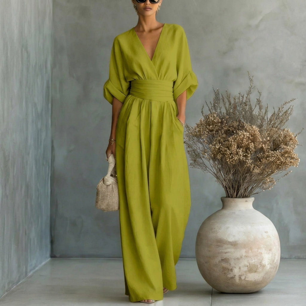 TIJDELIJK 50% KORTING | Eliana™ - Jumpsuit met hoge taille