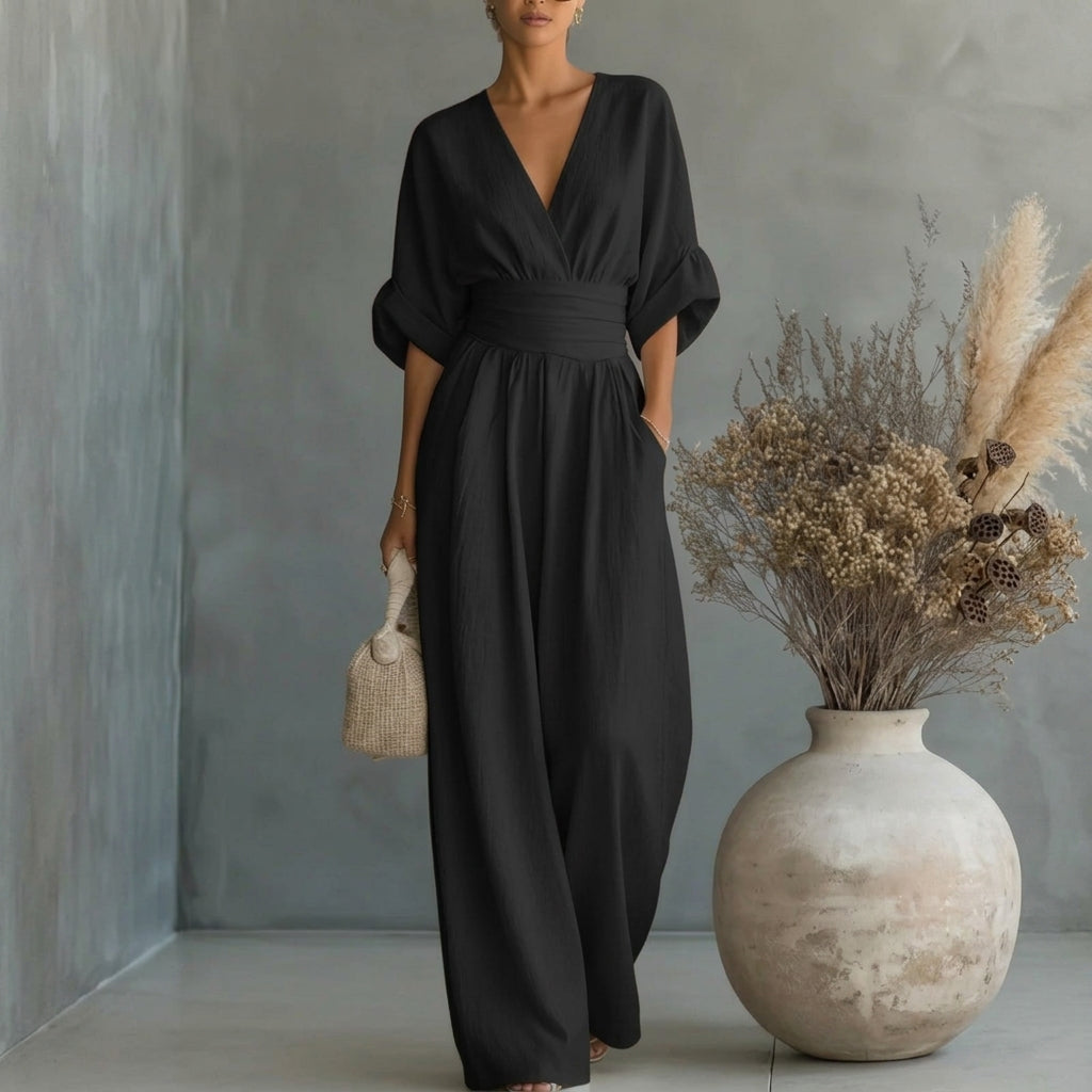 TIJDELIJK 50% KORTING | Eliana™ - Jumpsuit met hoge taille