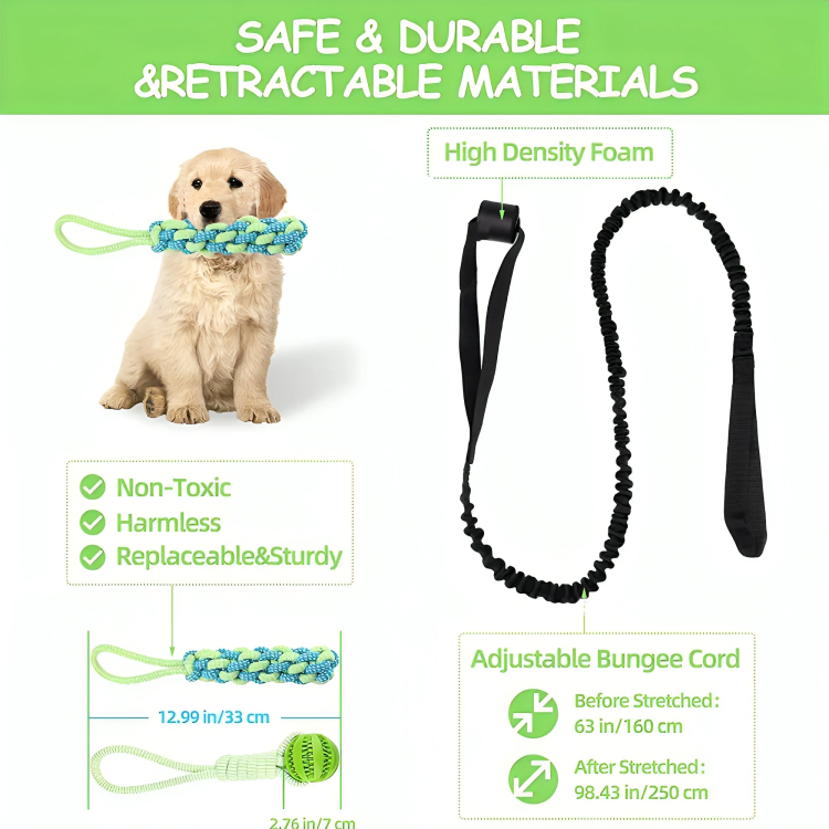 TIJDELIJK 50% KORTING | PupTug™ | Eindeloos interactief spelen voor actieve honden!