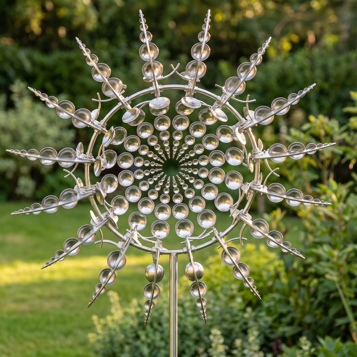 TIJDELIJK 50% KORTING | BreezeVane™ - Metalen tuinmolen