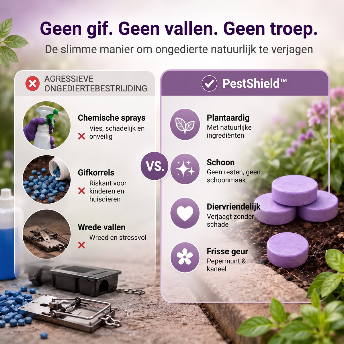 TIJDELIJK 50% KORTING | PestShield™ - Knaagdierafweermiddel