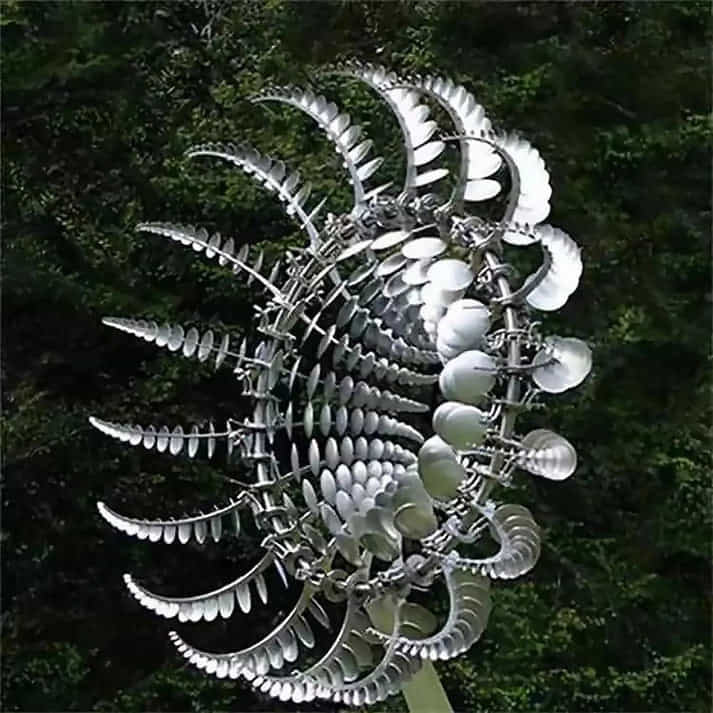 TIJDELIJK 50% KORTING | BreezeVane™ - Metalen tuinmolen