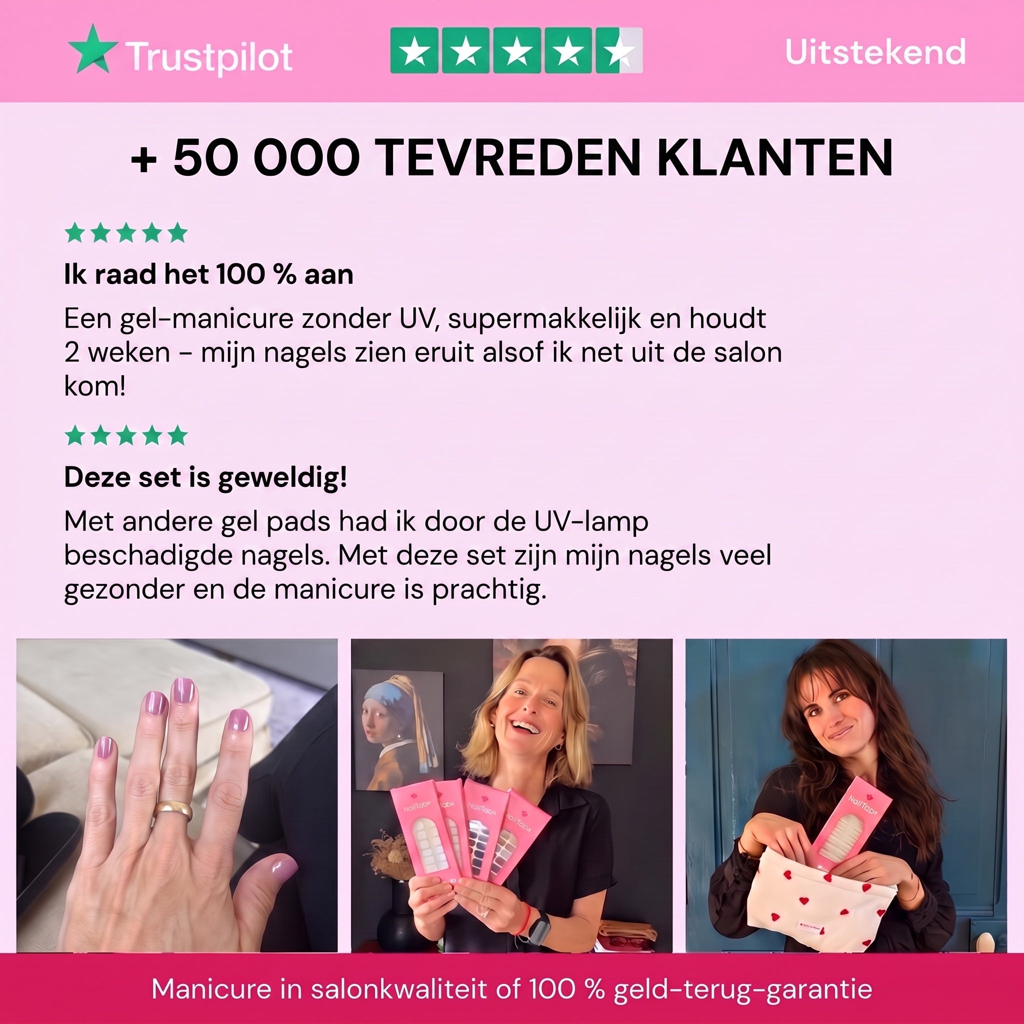 2+2 GRATIS VANDAAG | NailTabs™ - Nagelgelpads