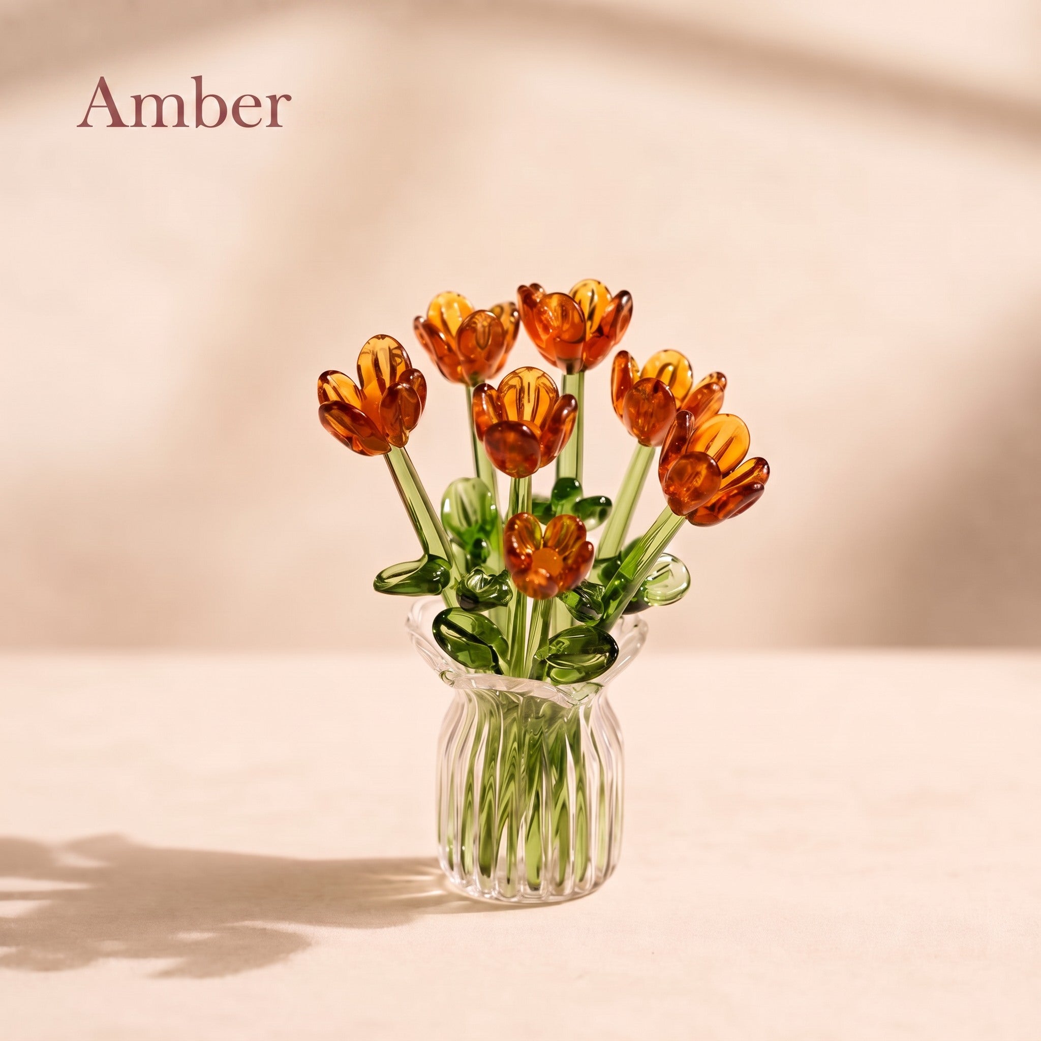 TIJDELIJK 50% KORTING | FloraGlow™ - Mini Glazen Boeket