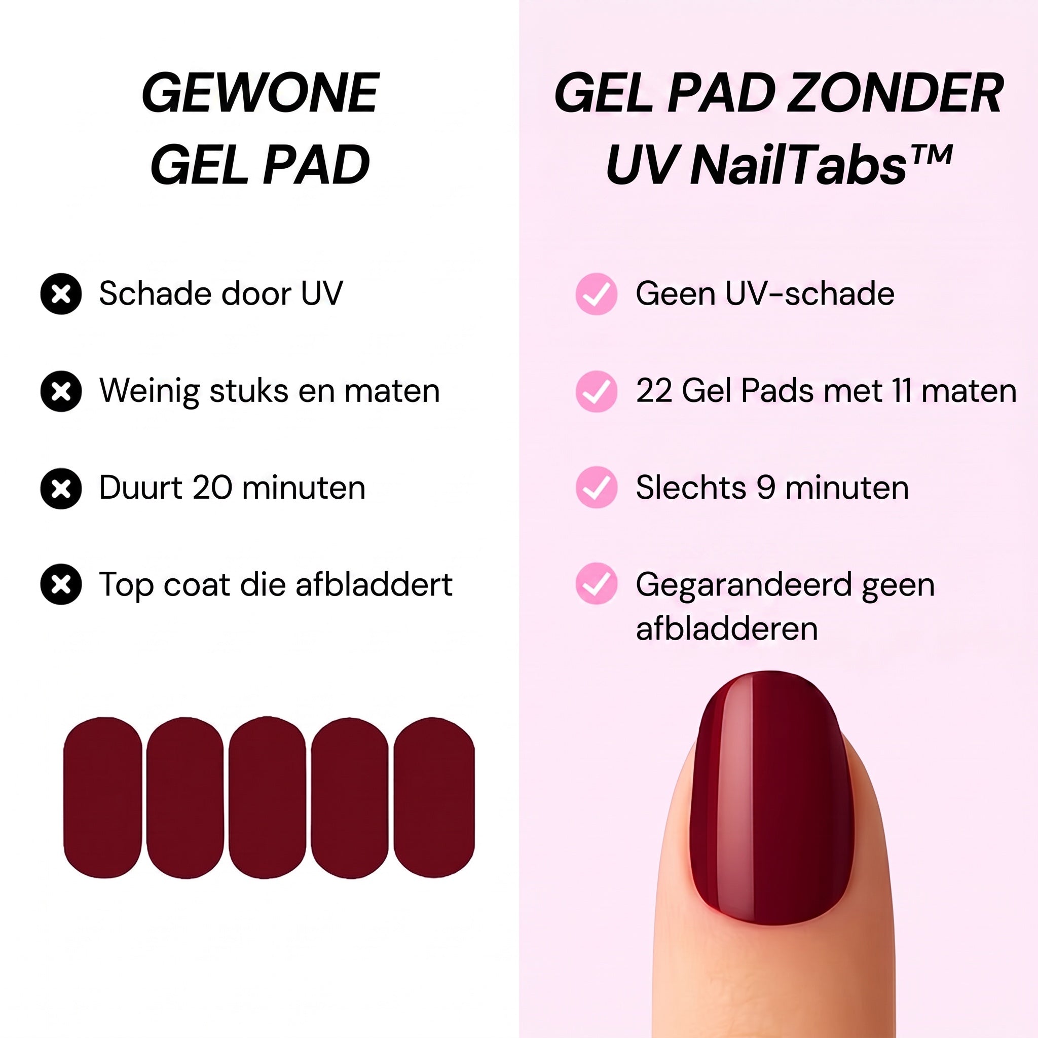 2+2 GRATIS VANDAAG | NailTabs™ - Nagelgelpads