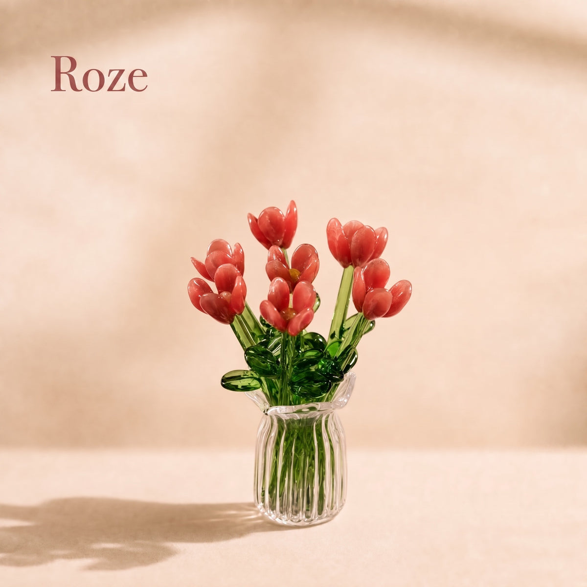 TIJDELIJK 50% KORTING | FloraGlow™ - Mini Glazen Boeket
