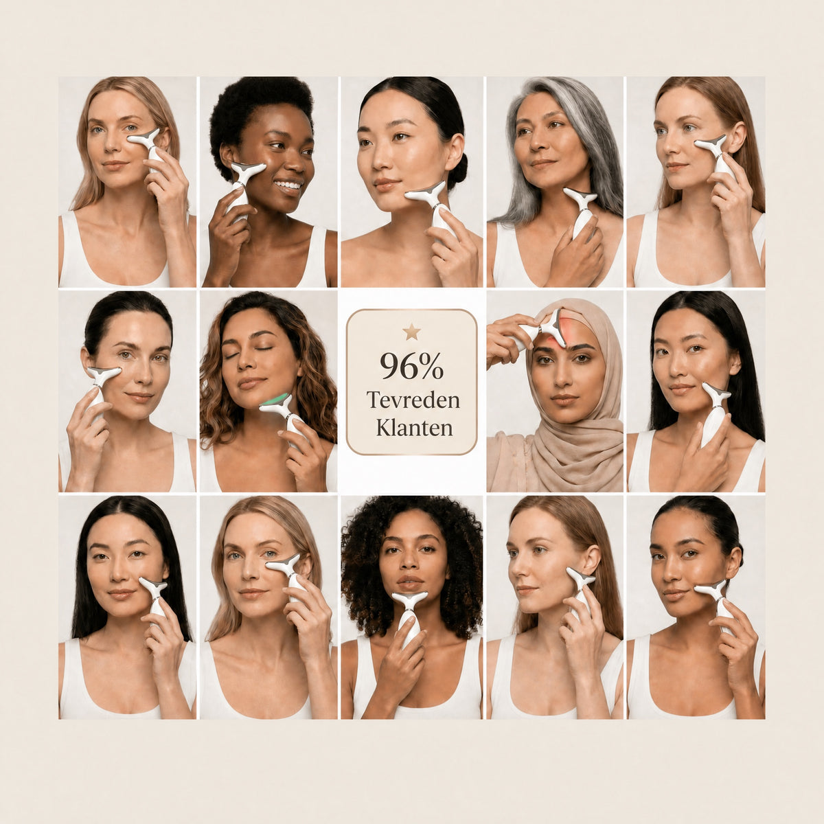 TIJDELIJK 50% KORTING | GlowFirm™ - EMS-gezichtsmassageapparaat