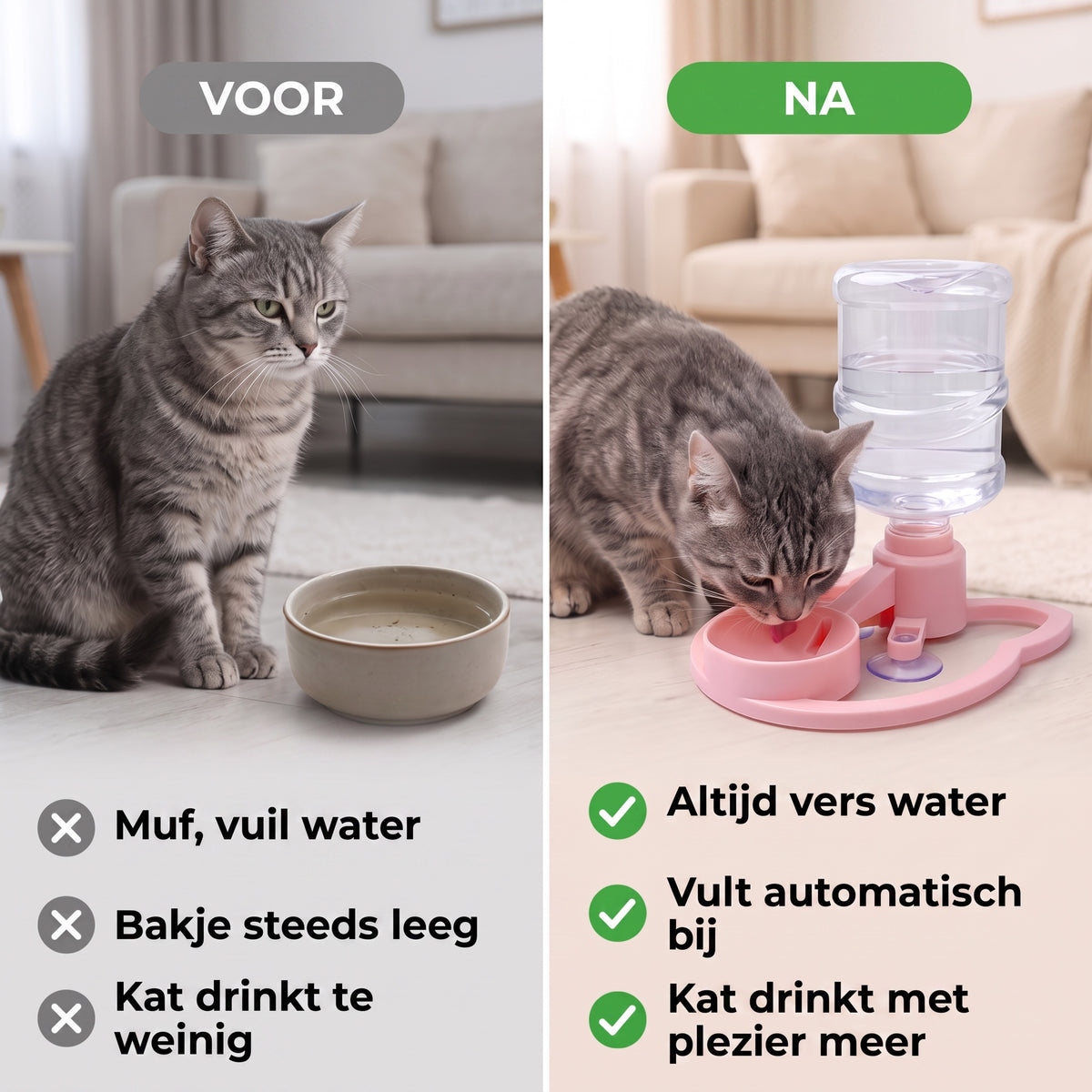 TIJDELIJK 50% KORTING | AquaPaws™ - Automatische drinkfontein voor huisdieren