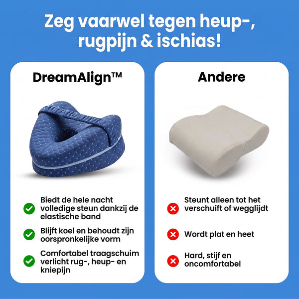 TIJDELIJK 50% KORTING  DreamAlign™ - Therapiekussen