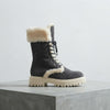 TEST - Plus Size Furry Warm Mid-Calf Snow Boots