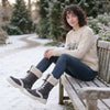 TEST - Plus Size Furry Warm Mid-Calf Snow Boots
