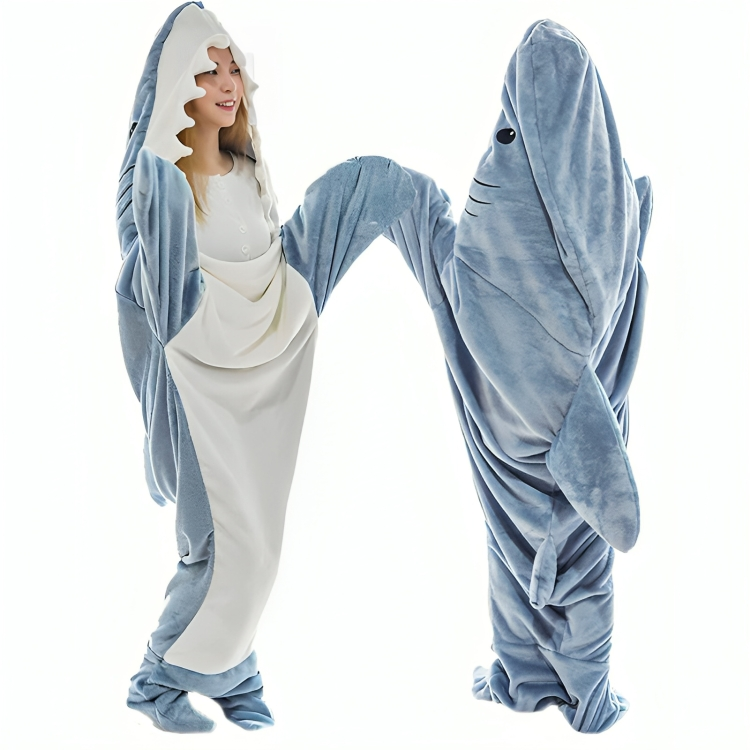 CozyFin™ | Sharkie knusse draagbare deken