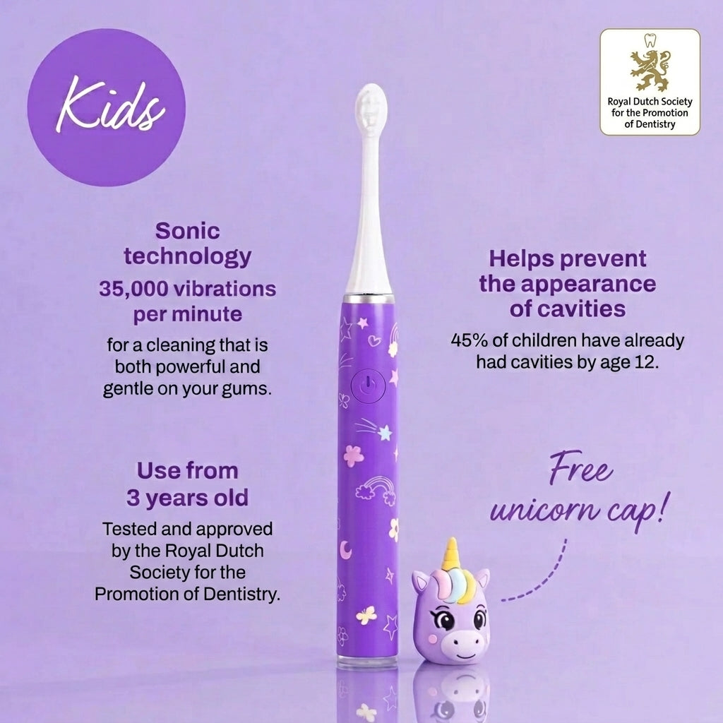 TIJDELIJK 50% KORTING | SmileSpark™ - Kinder Elektrische Tandenborstel