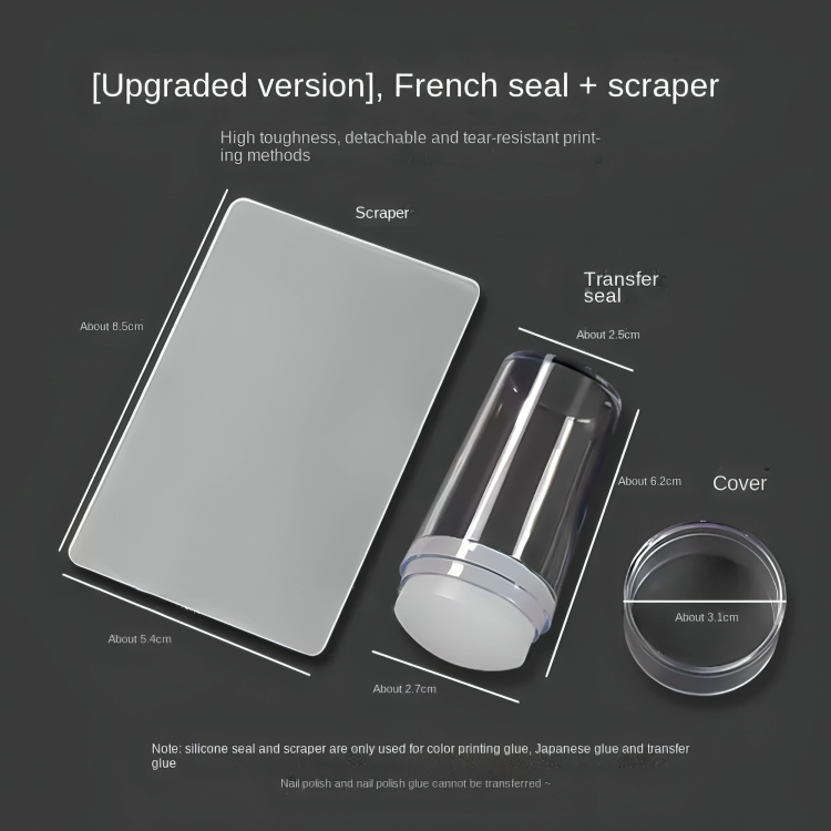 1 + 1 GRATIS VANDAAG | TipStamp™ | French tip manicure stempelset