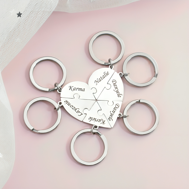 LoveFragment™ | Gepersonaliseerde hartpuzzelketting