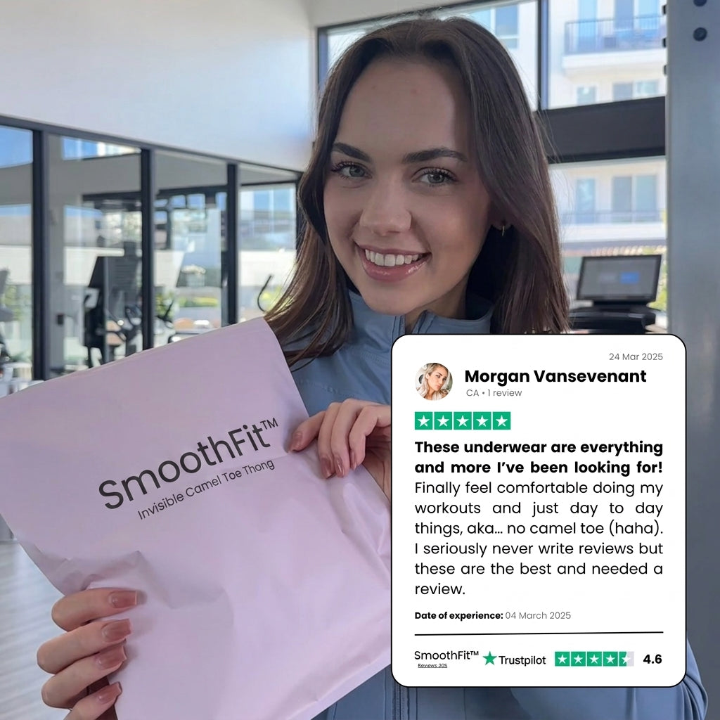 2 + 2 GRATIS VANDAAG | SmoothFit™ - Onzichtbare Camel Toe String