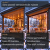 WindWall — transparant waterdicht PE voor buiten