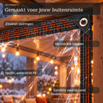 WindWall — transparant waterdicht PE voor buiten