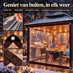 WindWall — helder PE, waterdicht en versterkt