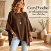 CozyPoncho™ - Gebreide poncho met vleermuismouwen, afbeelding 1