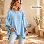 CozyPoncho™ - Gebreide poncho met vleermuismouwen, afbeelding 10
