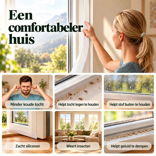 SealGap™ - Zelfklevende siliconen tochtstrip, afbeelding 7