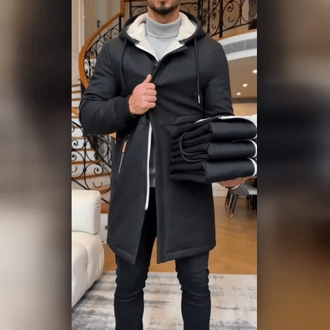 WarmHood™ - Gevoerde winterjas met capuchon