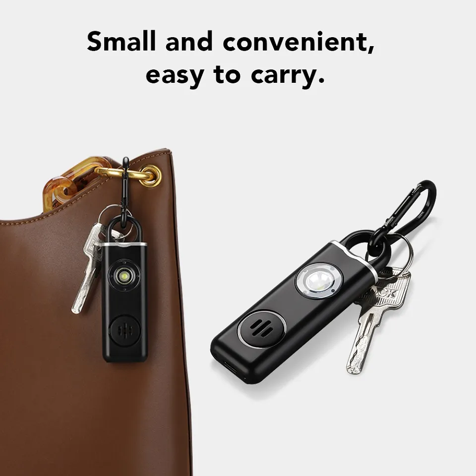 TIJDELIJK 50% KORTING | AlarmKey™ | Persoonlijke veiligheidsalarm sleutelhanger