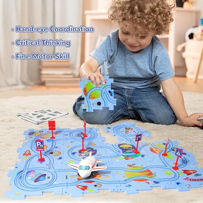 TIJDELIJK 50% KORTING | TrackTastic™ | Eindeloos speelplezier voor je kind!