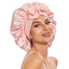 FrizzShield™ | Luxe zijden satijnen nachtmuts