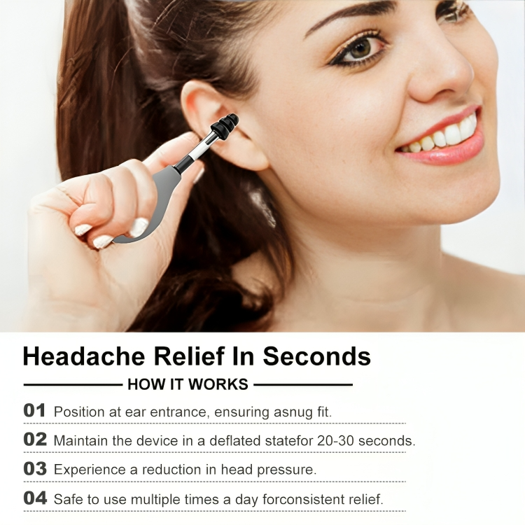 EchoCalm™ | Oordrukapparaat voor migraine en tinnitusverlichting