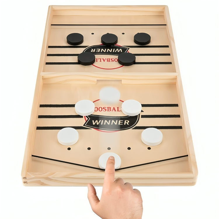 SkillShot™ | Houten Puck Sling Behendigheidsspel