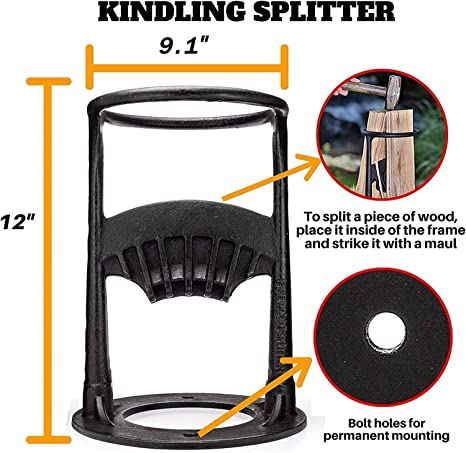 SplitterPro™- Maak direct en gemakkelijk brandhout!